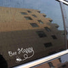 Amazing "Bee Happy" Car Sticker