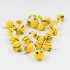 Cute Little Bee Fluffy Pom Poms