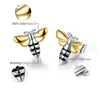 Cute Honey Bee Stud Earrings