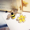 Cute Bee Stud Earrings