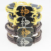 Lovely Bee Leather Bracelet