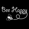 Amazing "Bee Happy" Car Sticker