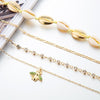 Cute Bee Crystal Anklet